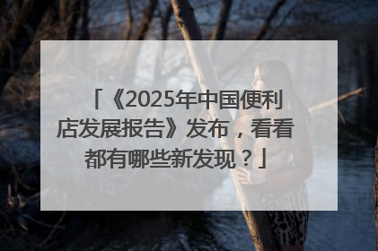 《2025年中国便利店发展报告》发布，看看都有哪些新发现？