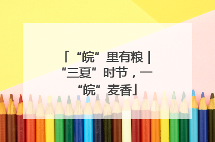 “皖”里有粮｜“三夏”时节，一“皖”麦香