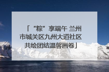 “粽”享端午 兰州市城关区九州大道社区共绘团结温馨画卷