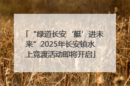 “绿道长安‘艇’进未来”2025年长安镇水上竞渡活动即将开启