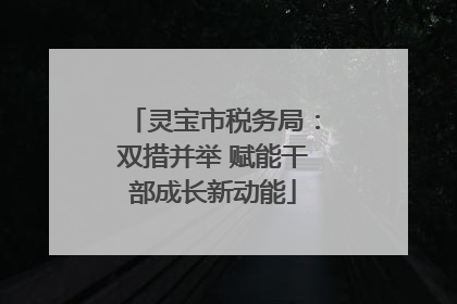 灵宝市税务局：双措并举 赋能干部成长新动能