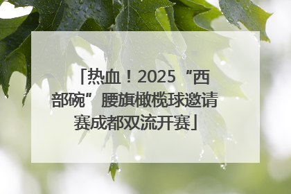热血！2025“西部碗”腰旗橄榄球邀请赛成都双流开赛