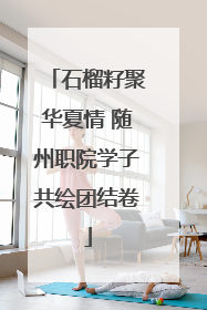 石榴籽聚华夏情 随州职院学子共绘团结卷