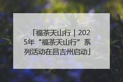 福茶天山行｜2025年“福茶天山行”系列活动在昌吉州启动