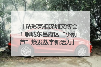 精彩亮相深圳文博会!聊城东昌府区“小葫芦”焕发数字新活力