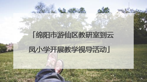 绵阳市游仙区教研室到云凤小学开展教学视导活动