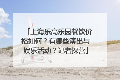 上海乐高乐园餐饮价格如何？有哪些演出与娱乐活动？记者探营