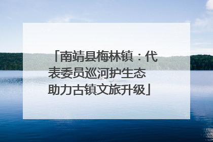 南靖县梅林镇：代表委员巡河护生态 助力古镇文旅升级