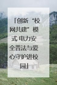 创新“校网共建”模式 电力安全普法与爱心守护进校园