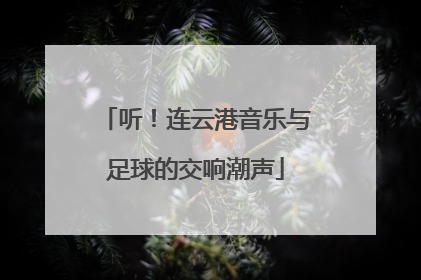 听！连云港音乐与足球的交响潮声