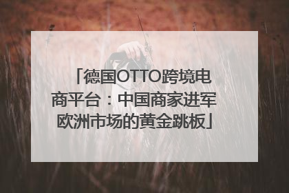 德国OTTO跨境电商平台：中国商家进军欧洲市场的黄金跳板