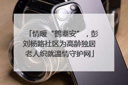 情暖“鹤耋安”，彭刘杨路社区为高龄独居老人织就温情守护网