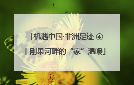 机遇中国·非洲足迹 ④丨刚果河畔的“家”温暖