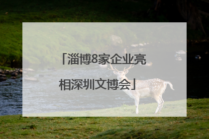 淄博8家企业亮相深圳文博会