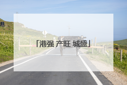 港强 产旺 城盛