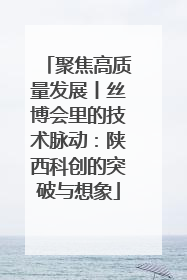 聚焦高质量发展丨丝博会里的技术脉动：陕西科创的突破与想象