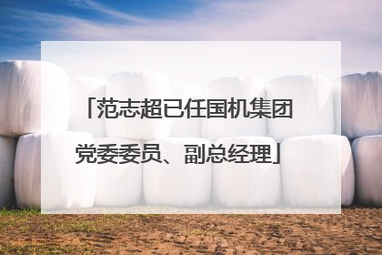 范志超已任国机集团党委委员、副总经理