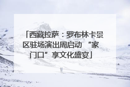 西藏拉萨：罗布林卡景区驻场演出周启动 “家门口”享文化盛宴