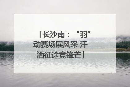 长沙南：“羽”动赛场展风采 汗洒征途竞锋芒