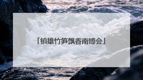 镇雄竹笋飘香南博会