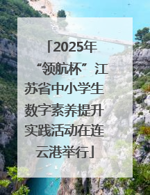 2025年“领航杯”江苏省中小学生数字素养提升实践活动在连云港举行